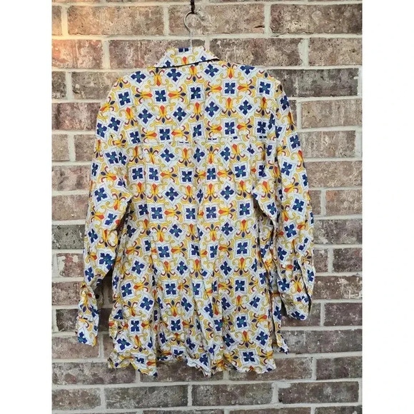 Weworewhat Shirt in Pearl Tile Multi Size M - Picture 3 of 6